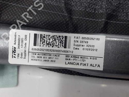 Left curtain airbag ALFA ROMEO MITO (955_) 1.6 JTDM (955AXC1B) | BP3653425C11 