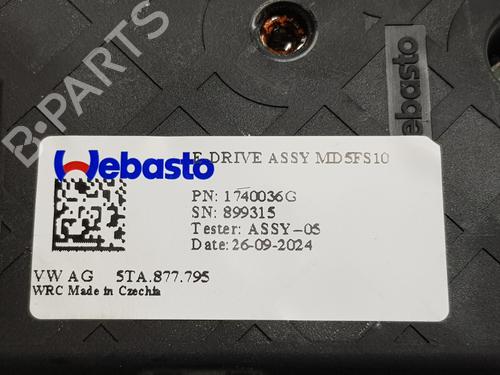 Sunroof engine VW TOURAN (5T1)  | BP27170909M60 
