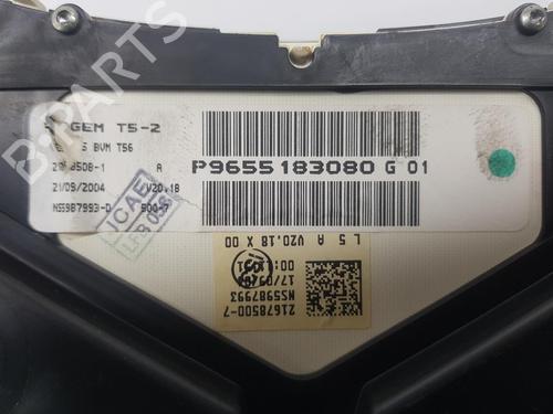 Instrument cluster PEUGEOT 307 CC (3B) 2.0 16V | BP11284285C47 