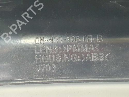 Right taillight FORD FUSION (JU_) 1.4 | BP8162418C35 