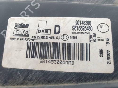 Right headlight OPEL COMBO Box Body/MPV (K9) | BP39191946C29 - Image 6
