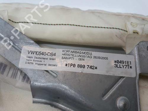 Right curtain airbag SEAT LEON (1P1)  | BP5547185C12 