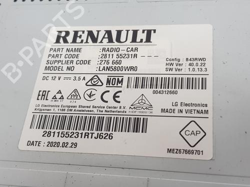 Radio RENAULT TRAFIC III Van (FG_) 2.0 dCi 120 (FGMN) | BP29915133E6 