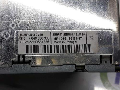 Radio SEAT LEON (1P1)  | BP5023712E6 