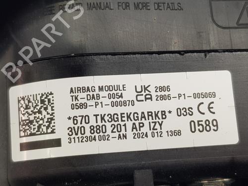 Airbag Kit SKODA KAMIQ (NW4)  | BP31721313C86 