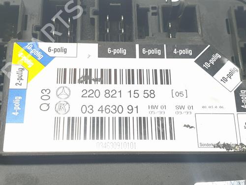Electronic module MERCEDES-BENZ S-CLASS (W220) S 320 CDI (220.026, 220.126) | BP17463287M83 