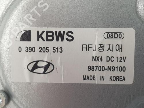 Rear wiper motor HYUNDAI TUCSON (NX4E, NX4A) 1.6 T-GDi Hybrid 48V | BP17681770M102