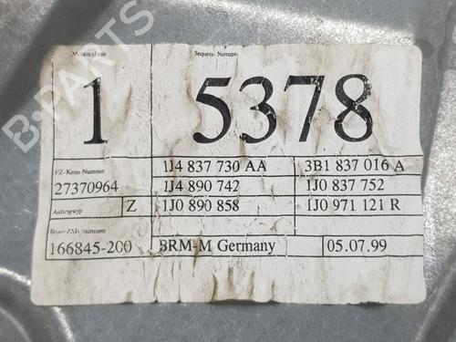 Rear right window mechanism VW GOLF IV (1J1) 1.9 TDI | BP16032151C25 