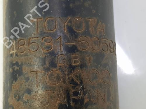 Left rear shock absorber TOYOTA LAND CRUISER 90 (_J9_) 3.0 TD (KZJ90_, KZJ95_, KZJ90R, KZJ95R, KZJ90W, KZJ95W) | BP9184076M18 