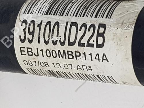 Right front driveshaft NISSAN QASHQAI I (J10, NJ10) 2.0 | BP28484925M39 