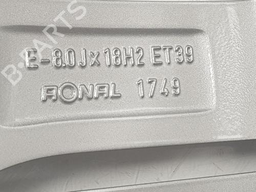 Rim AUDI Q5 (8RB) 2.0 TFSI quattro | BP10961322C45 