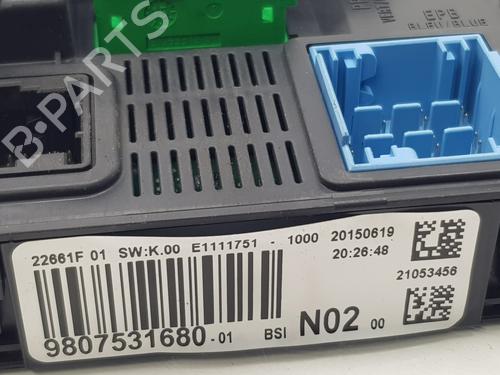 Fuse box CITROËN C4 CACTUS 1.6 BlueHDi 100 | BP25823730E1 