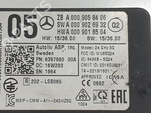Elektronisk modul MERCEDES-BENZ A-CLASS (W176) A 200 CDI / d (176.008) | BP29711009M83 