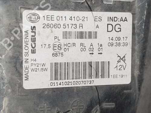 Left headlight RENAULT TRAFIC III Van (FG_) 1.6 dCi 120 (FGMK) | BP29311561C28 