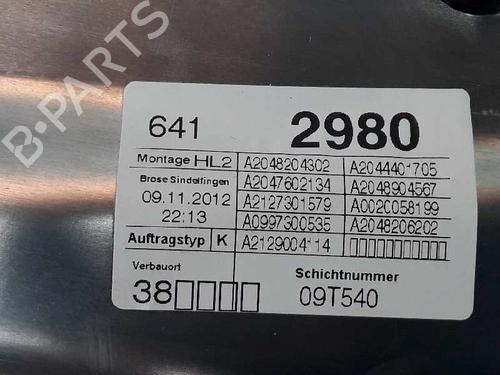 Rear left window mechanism MERCEDES-BENZ C-CLASS (W204) C 220 CDI (204.008) | BP1932607C24 