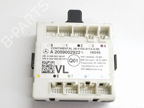 Module électronique MERCEDES-BENZ C-CLASS Convertible (A205) C 220 d (205.404) (170 hp) 29617117