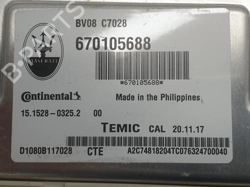 Electronic module MASERATI LEVANTE SUV (M161)  | BP26720130M83 