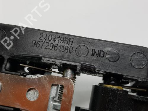Rear left lock PEUGEOT 2008 I (CU_) 1.5 BlueHDI 100 | BP24571961C100 