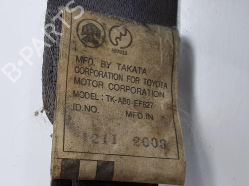 Rear left seatbelt TOYOTA LAND CRUISER PRADO (_J12_) 3.0 D-4D (KDJ120, KDJ125) | BP25346384I29 