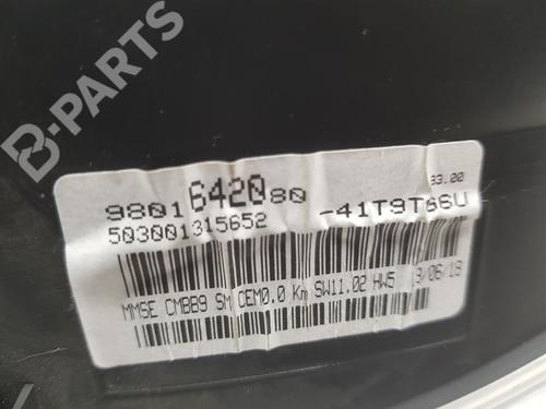 Instrument cluster CITROËN BERLINGO MULTISPACE (B9) 1.6 BlueHDi 100 | BP4467281C47 
