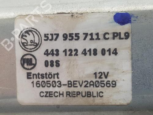 Rear wiper motor SKODA YETI (5L) 2.0 TDI 4x4 | BP16094664M102 