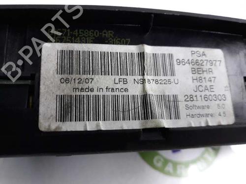 AC Styreenhet / Manøvreringsenhet PEUGEOT 307 Break (3E) 1.6 HDi 110 | BP5993521I5 