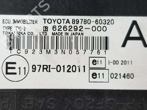 Control unit TOYOTA LAND CRUISER PRADO (_J12_) 3.0 D-4D (KDJ120, KDJ125) | BP8168028M11 