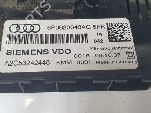 Climate control AUDI A3 (8P1) 1.9 TDI | BP7020863I5 