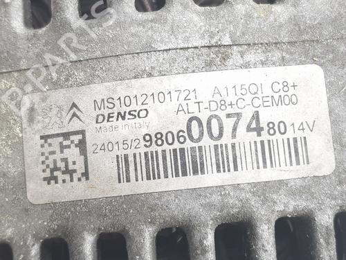 Generator PEUGEOT 208 I (CA_, CC_) 1.2 PureTech 82 | BP29208677M7 
