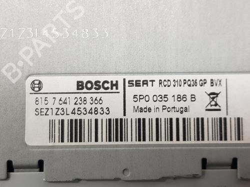 Radio SEAT ALTEA XL (5P5, 5P8) 1.6 TDI | BP10038846E6 