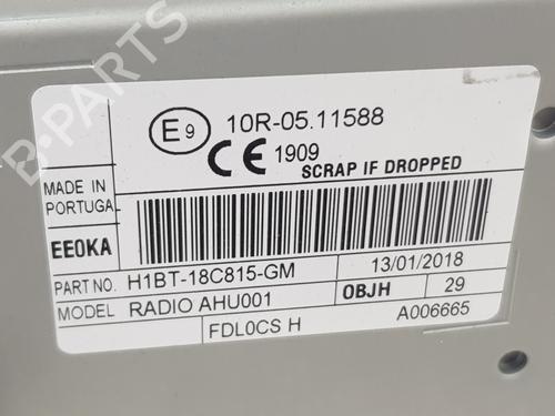 Radio FORD FIESTA VII (HJ, HF) 1.1 Ti-VCT | BP27254378E6 