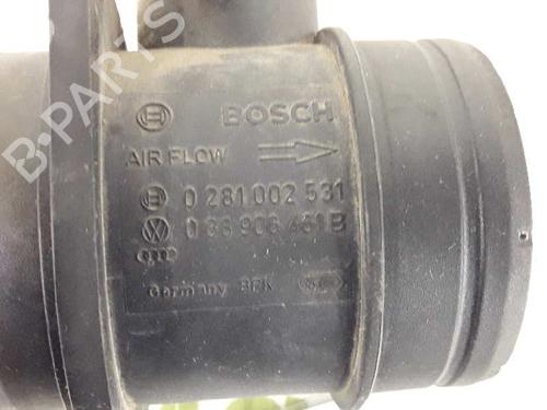 Mass air flow sensor SEAT LEON (1P1) 1.9 TDI | BP1635589M95 