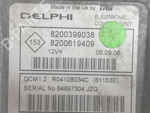 Engine control unit (ECU) NISSAN NOTE (E11, NE11) 1.5 dCi | BP34510007M57  - Image 5