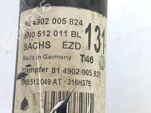 Left rear shock absorber VW TIGUAN (5N_) 2.0 TDI | BP8186581M18 