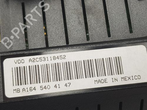 Instrument cluster MERCEDES-BENZ M-CLASS (W164) ML 320 CDI 4-matic (164.122) | BP17451641C47 