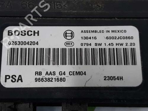 Elektronisk modul CITROËN BERLINGO MULTISPACE (B9) 1.6 HDi 110 | BP11636313M83 