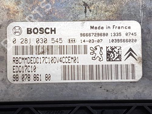 Engine control unit (ECU) CITROËN C1 (PM_, PN_) 1.0 | BP39029619M57 - Image 6
