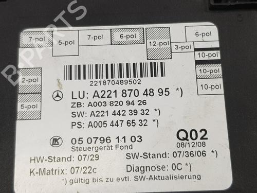 Electronic module MERCEDES-BENZ S-CLASS (W221, V221) S 320 CDI (221.022, 221.122) | BP16022675M83 