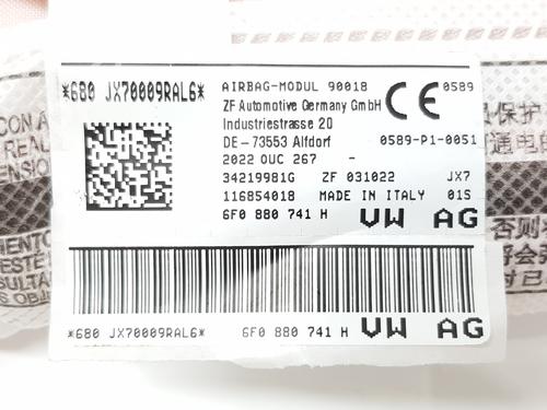 Left curtain airbag SEAT IBIZA V (KJ1, KJG) 1.0 TSI | BP11978170C11 
