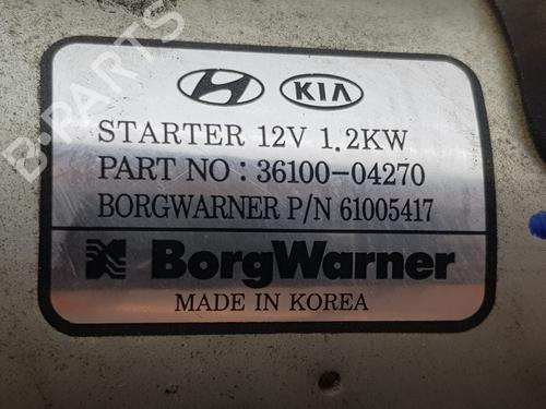 Starter HYUNDAI KONA (OS, OSE, OSI) 1.0 T-GDi | BP23441440M8