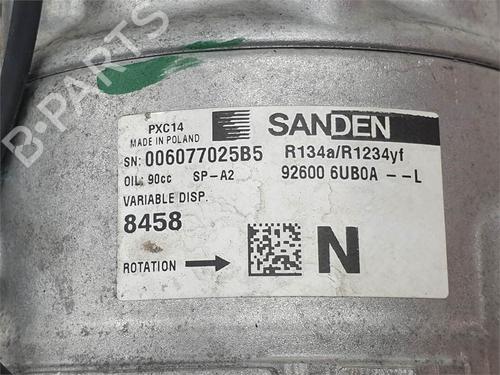 AC compressor RENAULT KANGOO III MPV Blue dCi 115 (KJAC) | BP38445496M34 - Image 4