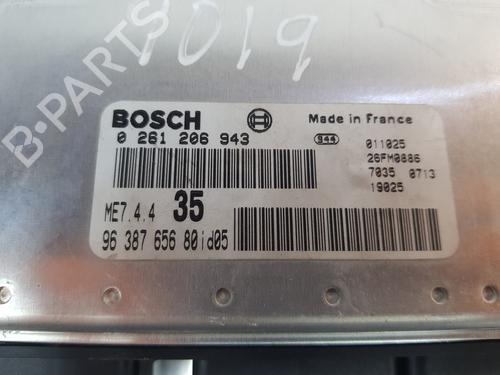 Engine control unit (ECU) PEUGEOT 307 (3A/C) 1.6 16V | BP31346189M57