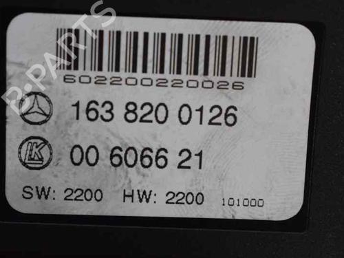 Control unit MERCEDES-BENZ M-CLASS (W163) ML 270 CDI (163.113) | BP1638569M11 