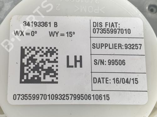Airbag Kit FIAT 500L (351_, 352_) 1.4 (199LYB1B) | BP28278783C86 