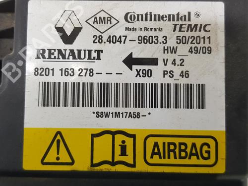 ECU airbags DACIA SANDERO 1.2 16V | BP8495412M53 