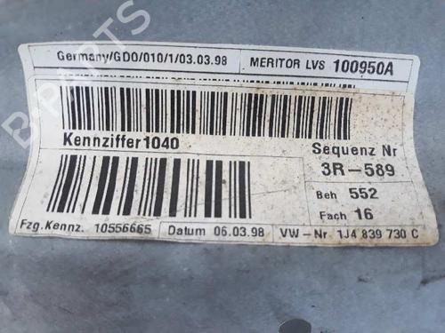 Rear right window mechanism VW GOLF IV (1J1) 1.4 16V | BP4397801C25 