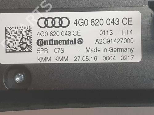 Climate control AUDI A6 C7 (4G2, 4GC) 2.0 TDI | BP30482193I5