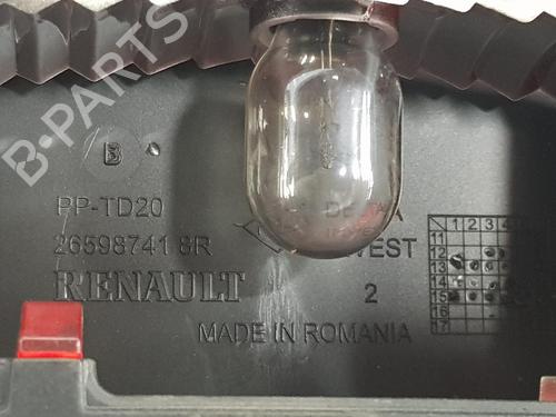 Rear center light DACIA SANDERO II TCe 90 (B8M1, B8MA, B8AC) | BP16642616I39 
