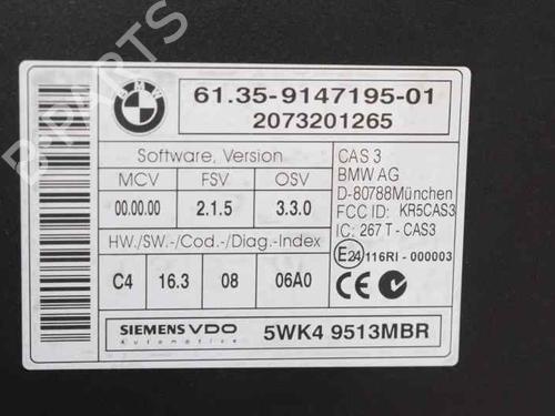 Electronic module BMW 3 (E90) 320 d | BP14120877M83 