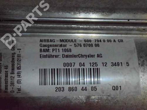 Passasjer kollisjonspute MERCEDES-BENZ C-CLASS Coupe (CL203) C 200 CDI (203.707) | BP754664C10 